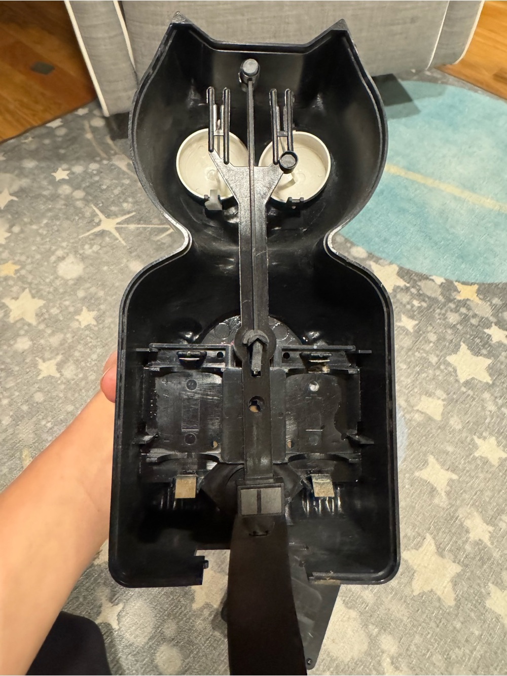 Vintage Black Kit Cat Klock - Picture 6 of 8
